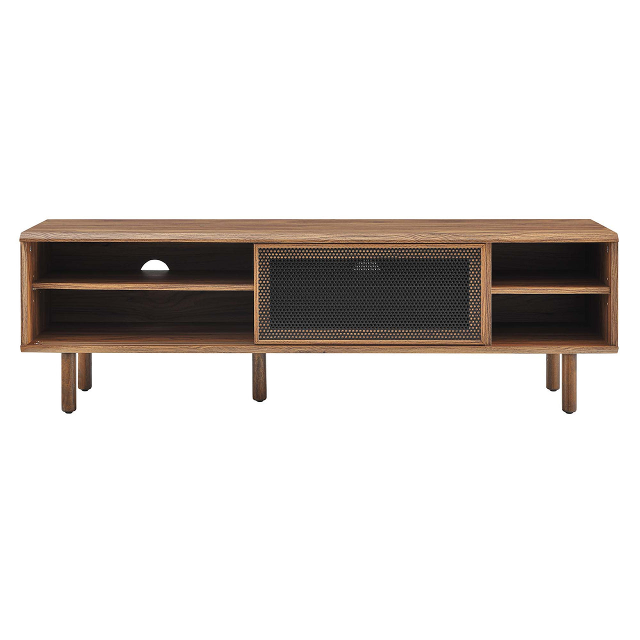 Cortina TV Stand, Medium, Walnut