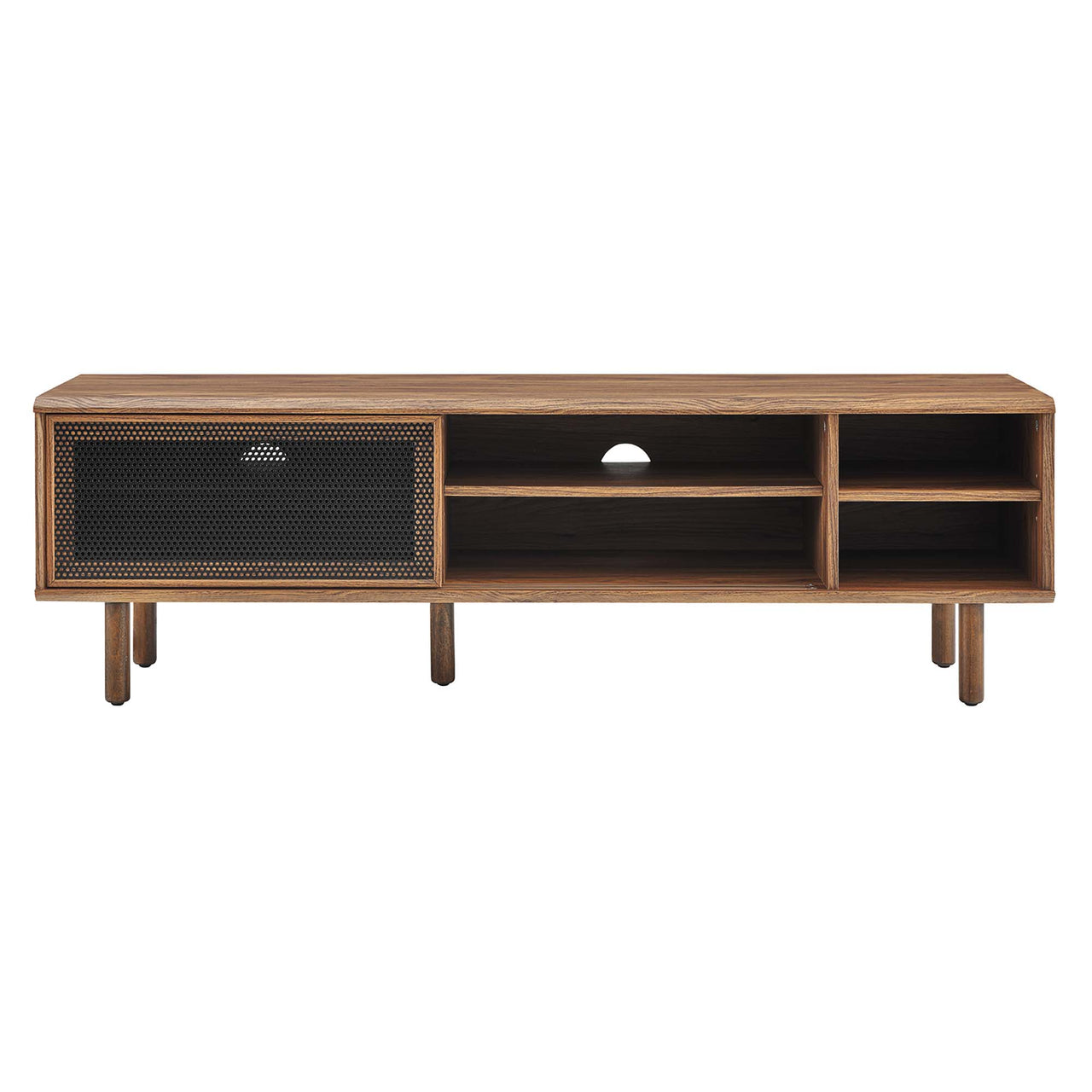 Cortina TV Stand, Medium, Walnut