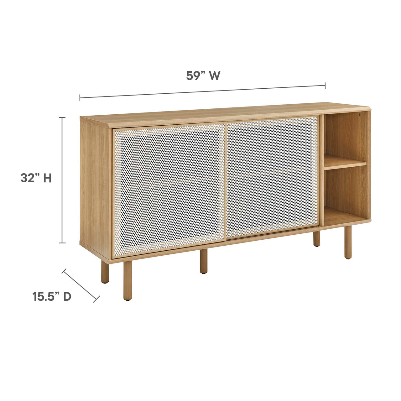 Cortina Sideboard, Oak