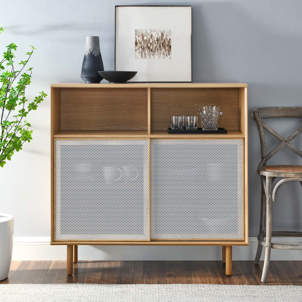 Cortina Cabinet, Oak