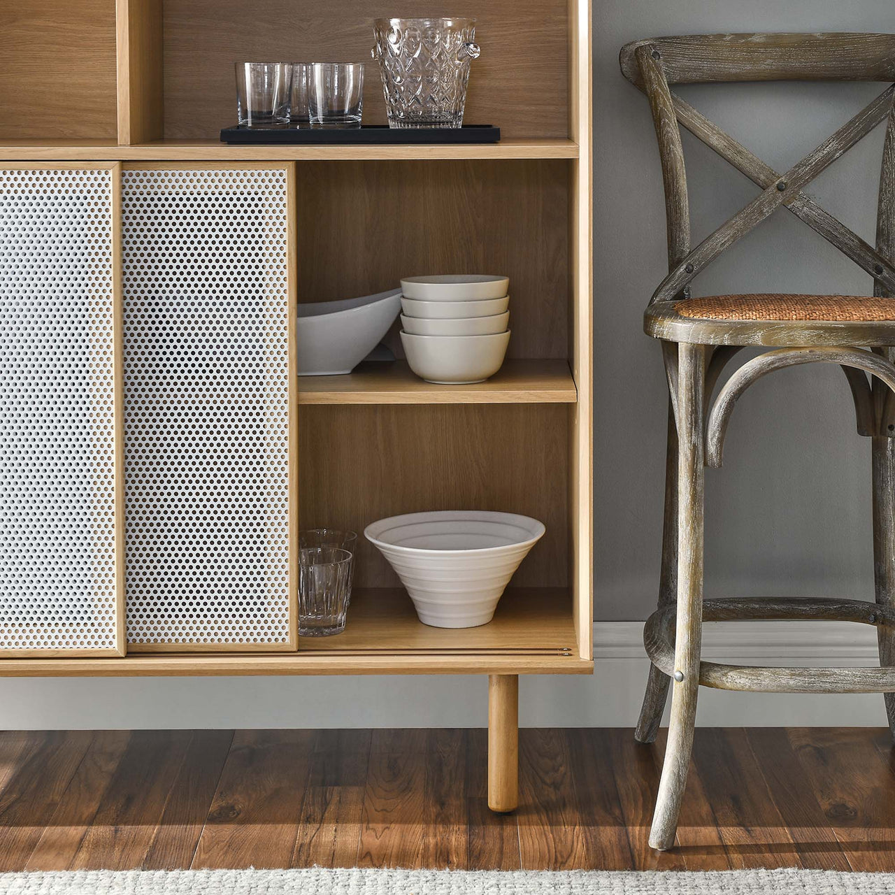 Cortina Cabinet, Oak