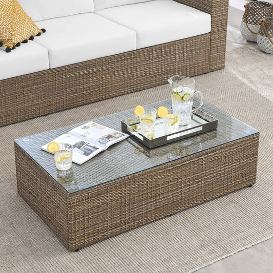 Conversation Alfresco Coffee Table, Cappuccino