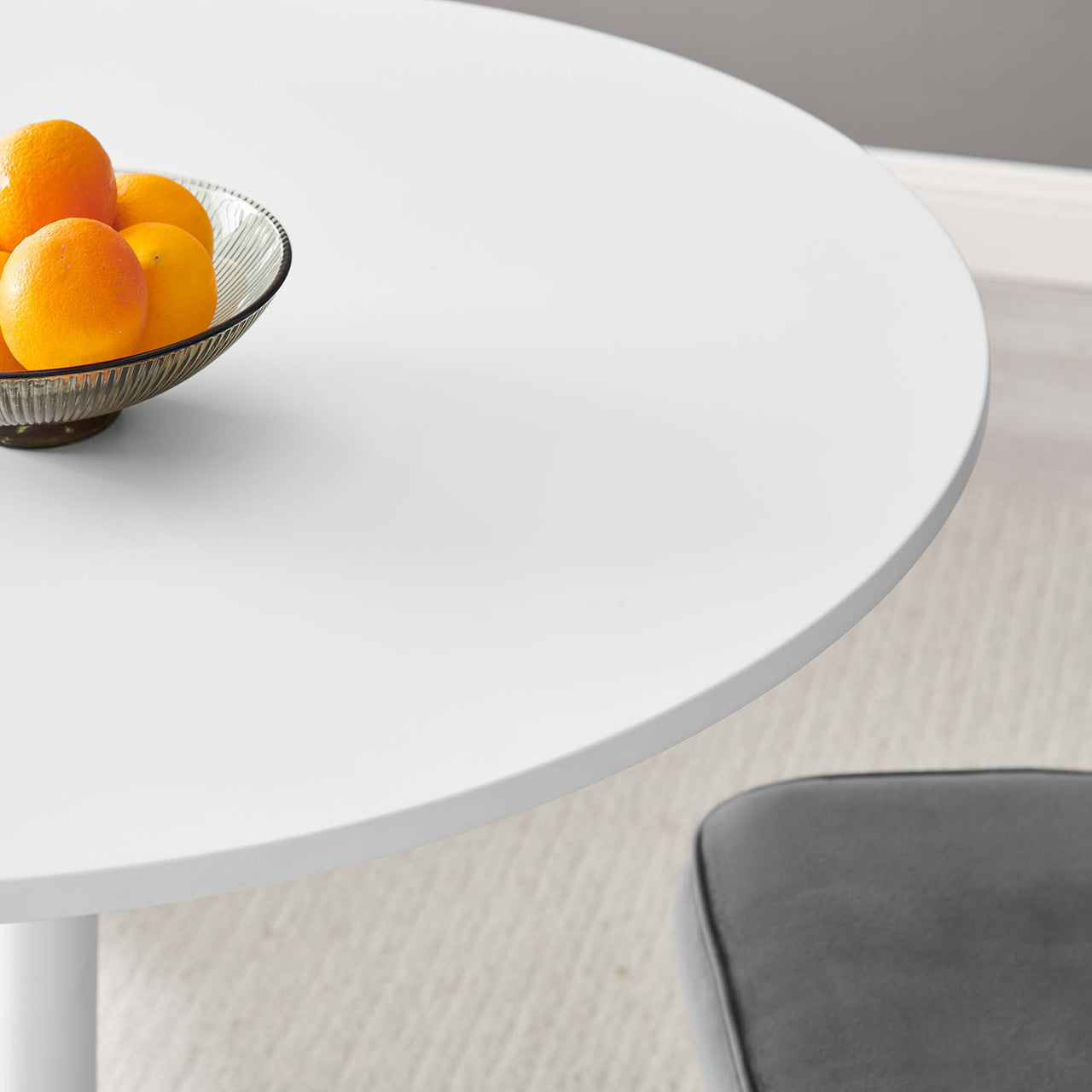 Mesa Dining Table, White