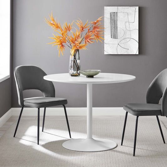 Mesa Dining Table, White