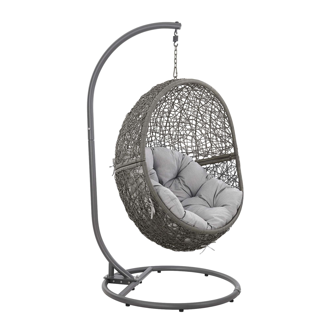 Chrysalis Alfresco Swing Chair, Gray