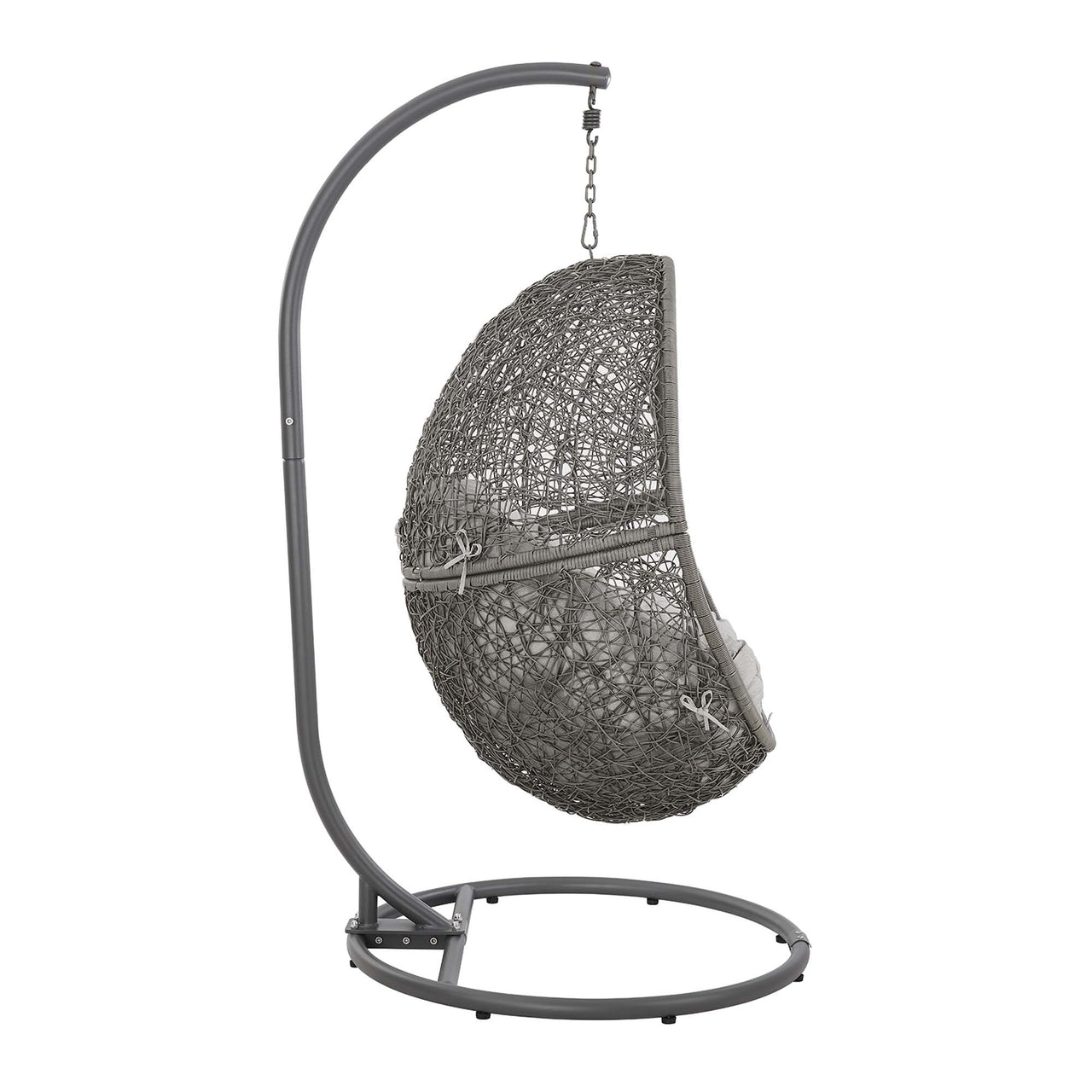 Chrysalis Alfresco Swing Chair, Gray