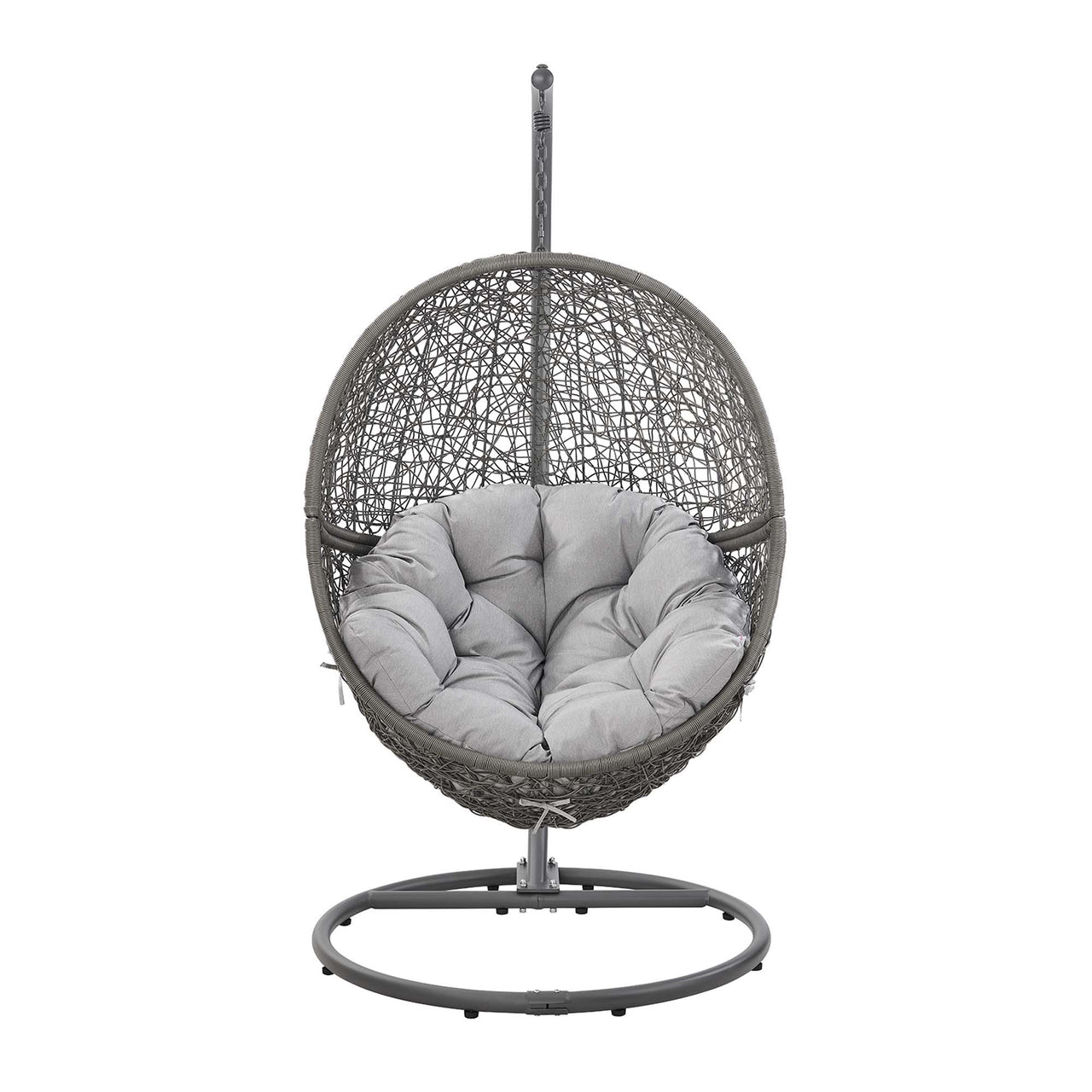 Chrysalis Alfresco Swing Chair, Gray