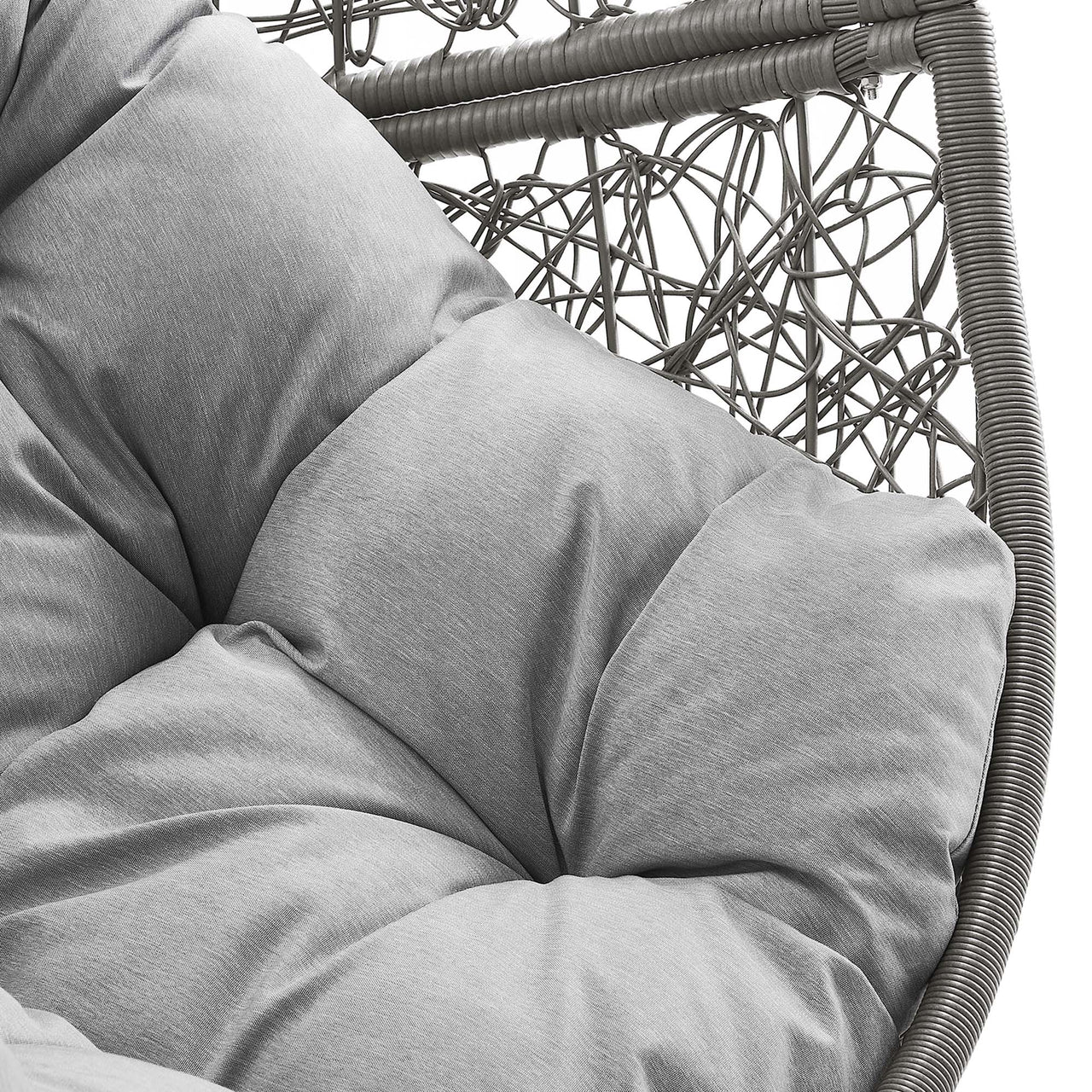 Chrysalis Alfresco Swing Chair, Gray