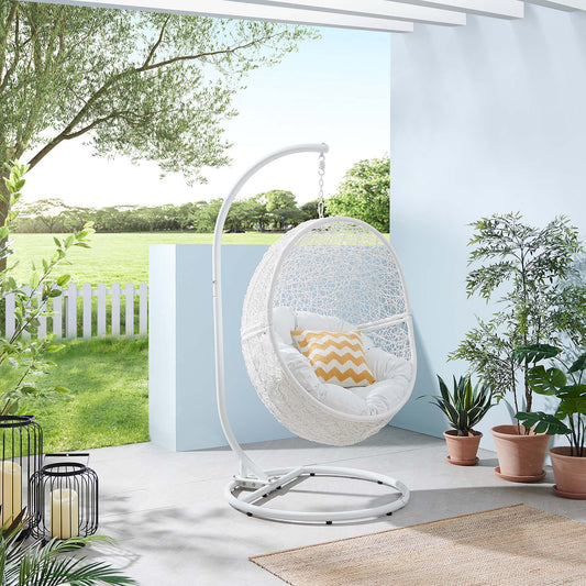 Chrysalis Alfresco Swing Chair, White