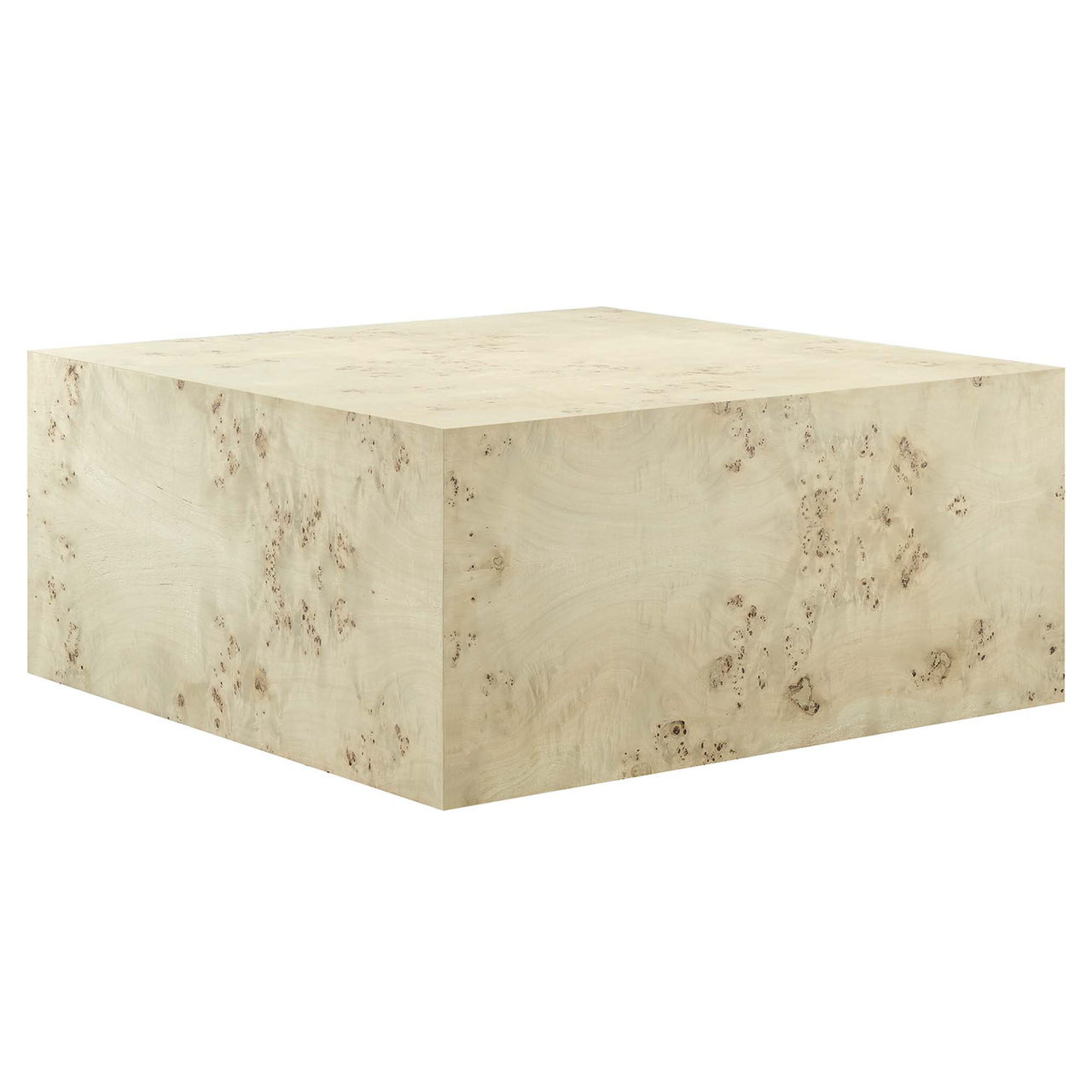 Aurel Square Coffee Table, Cream