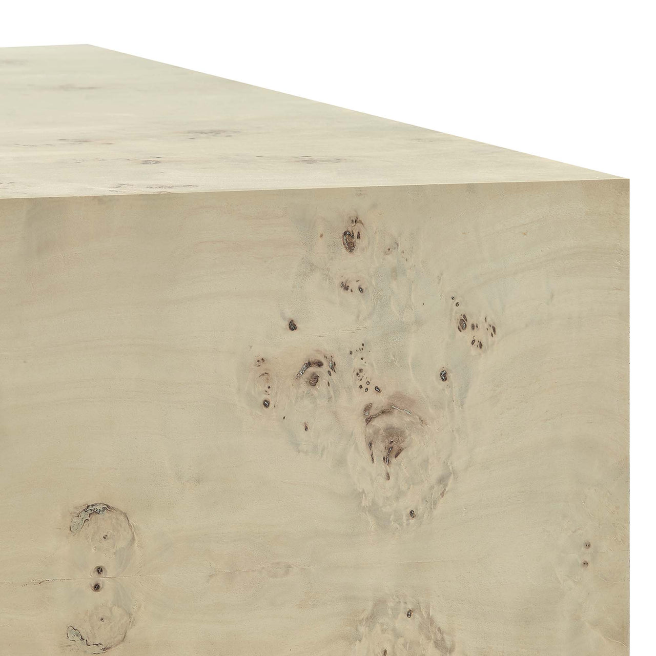 Aurel Square Coffee Table, Cream