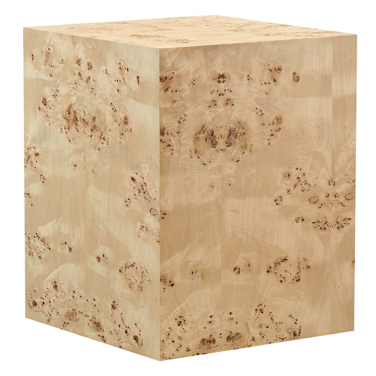 Aurel Square Side Table, Beige