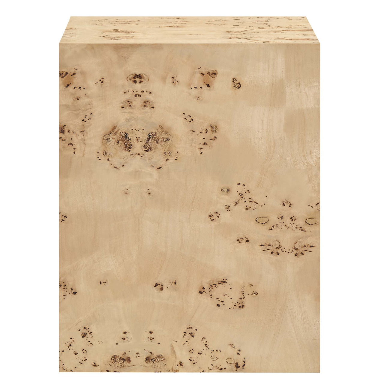 Aurel Square Side Table, Beige