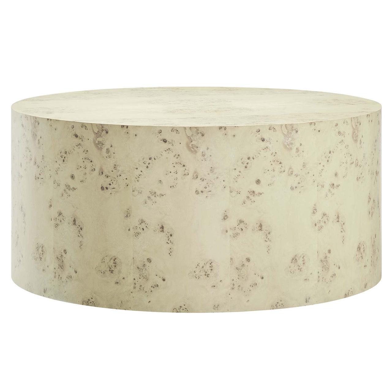 Aurel Round Coffee Table, Cream
