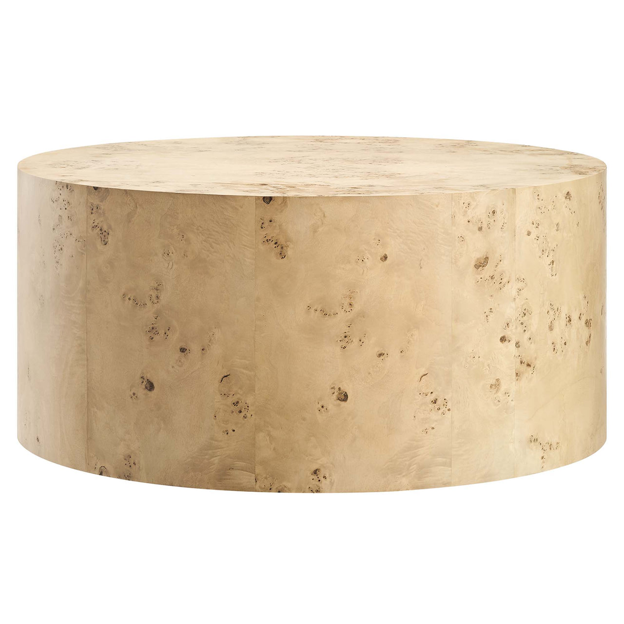 Aurel Round Coffee Table, Beige