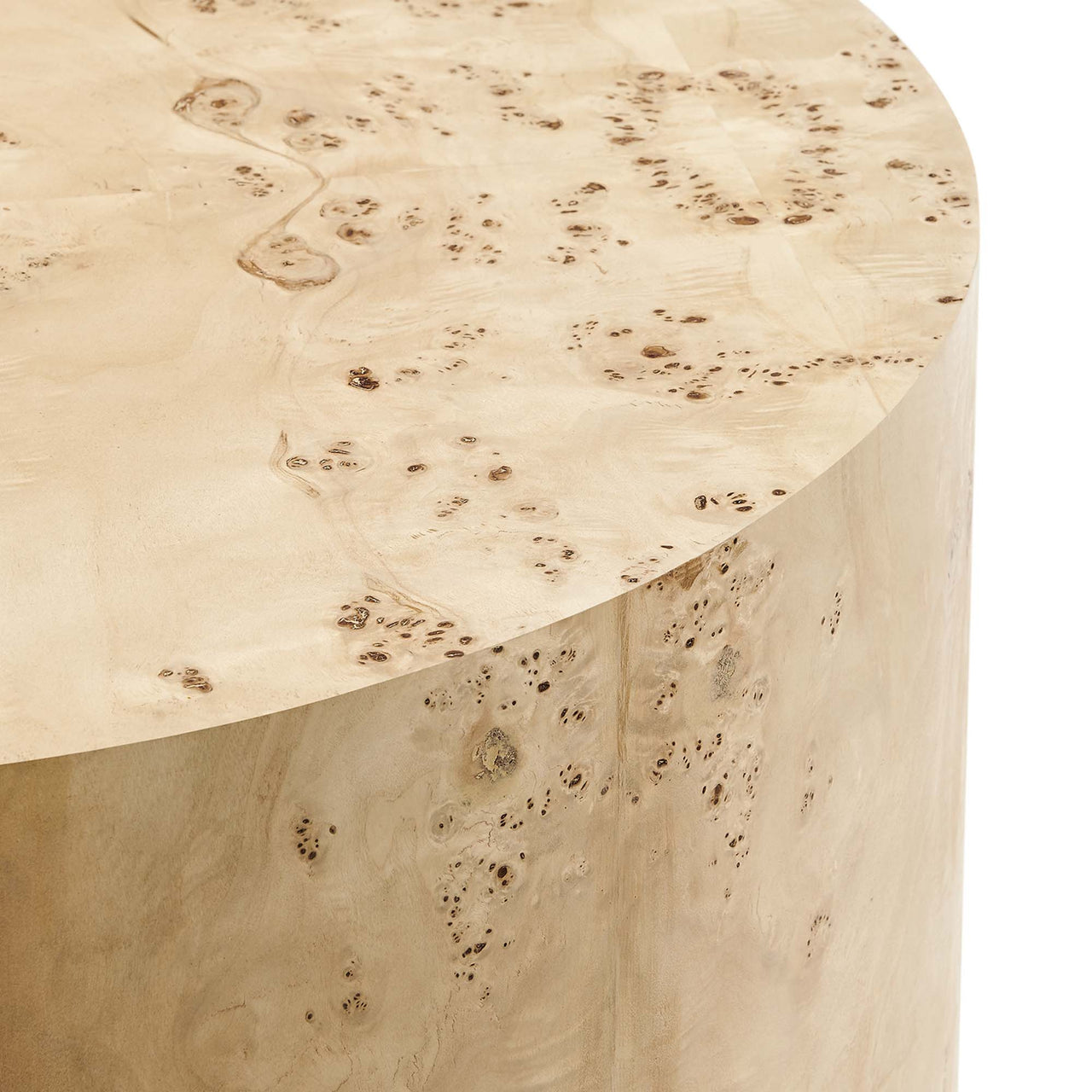 Aurel Round Coffee Table, Beige