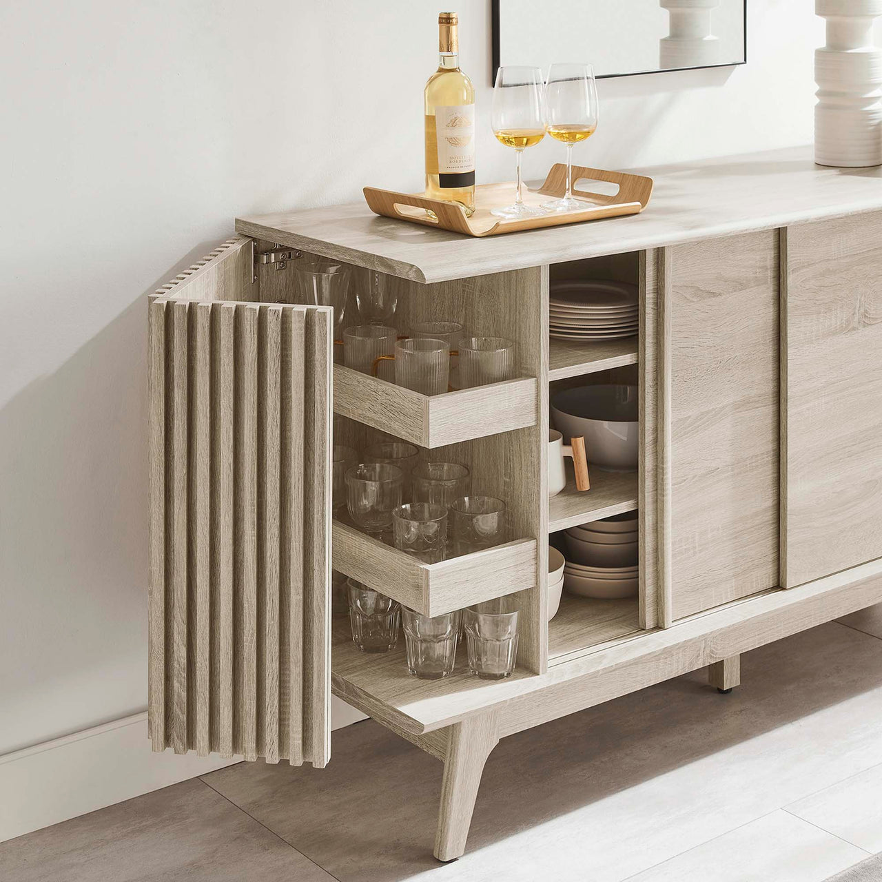 Edira Sideboard, Oak