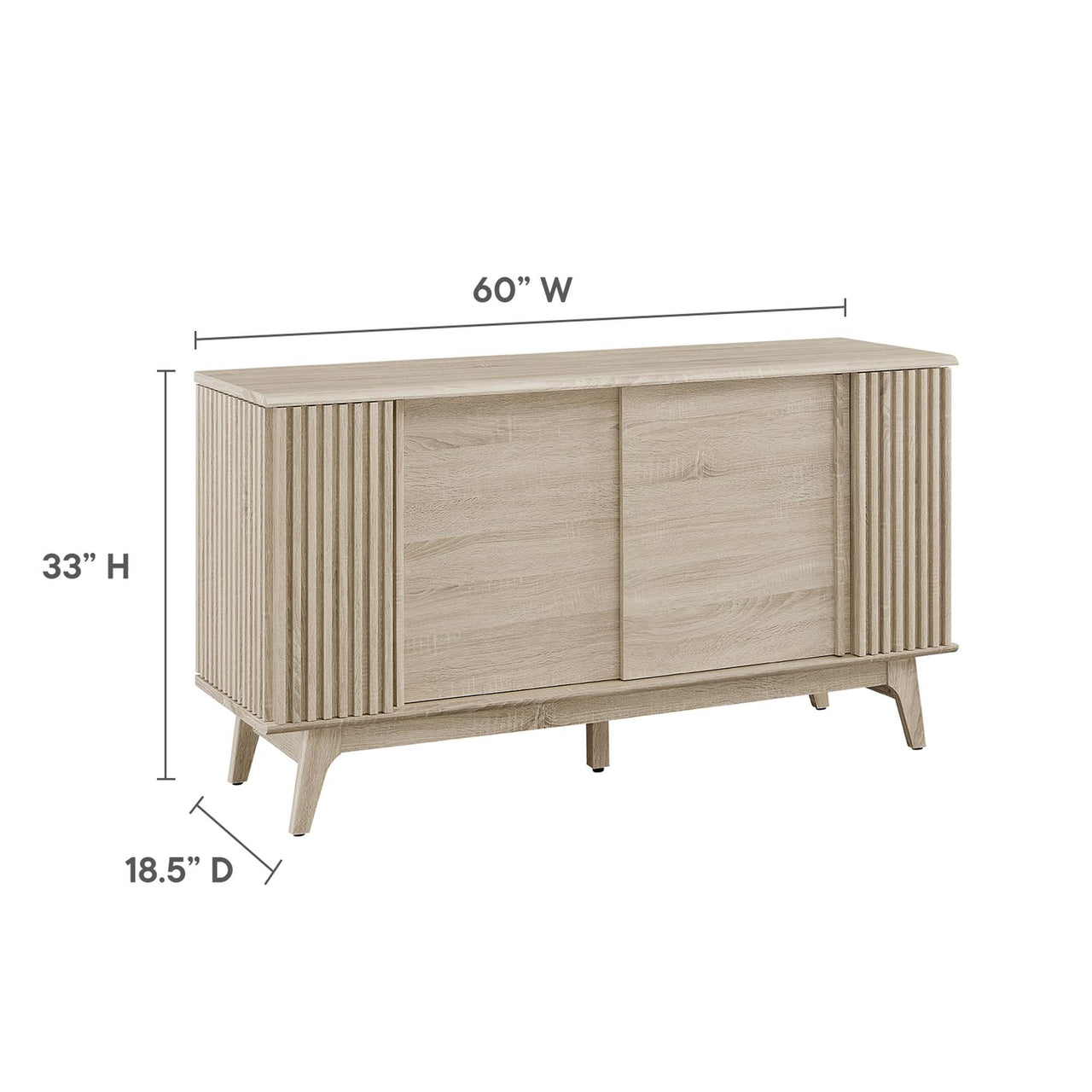 Edira Sideboard, Oak