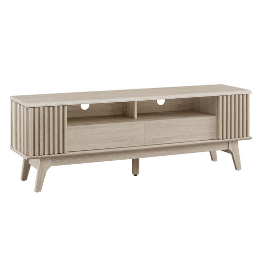 Edira TV Stand, Oak