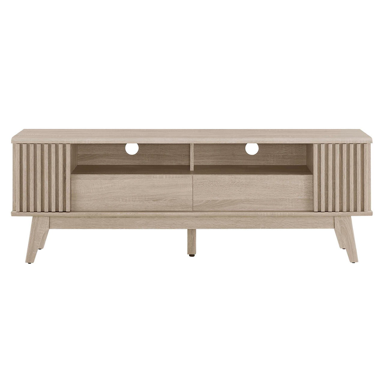 Edira TV Stand, Oak