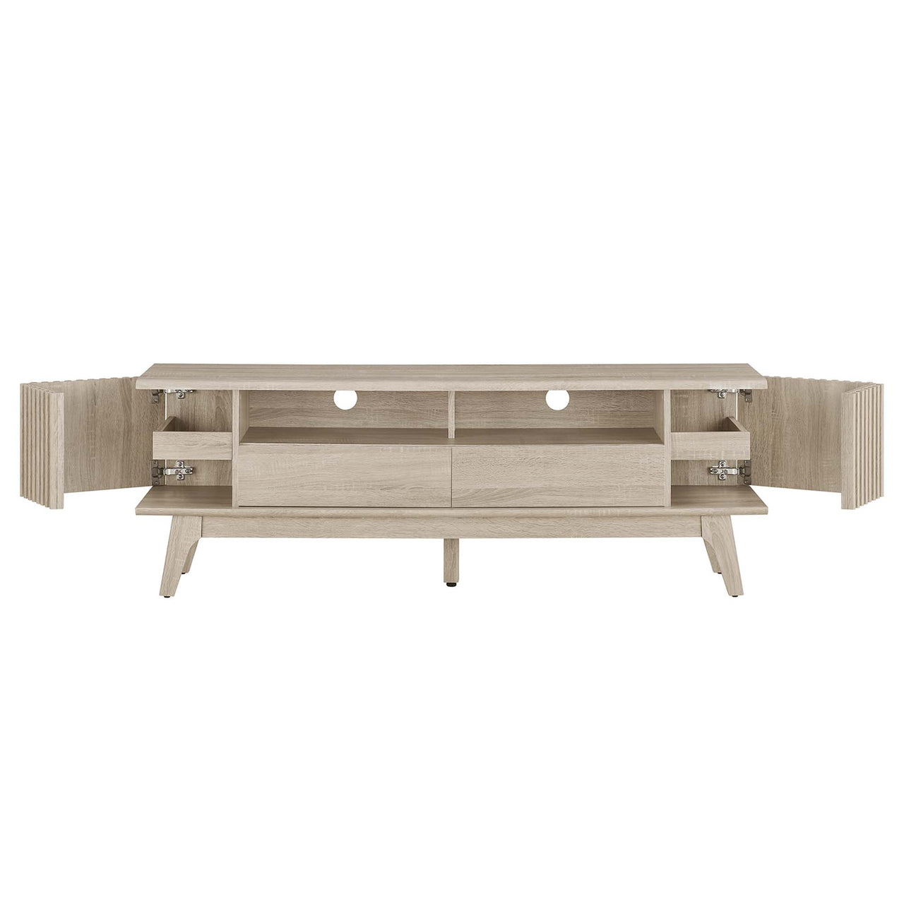 Edira TV Stand, Oak