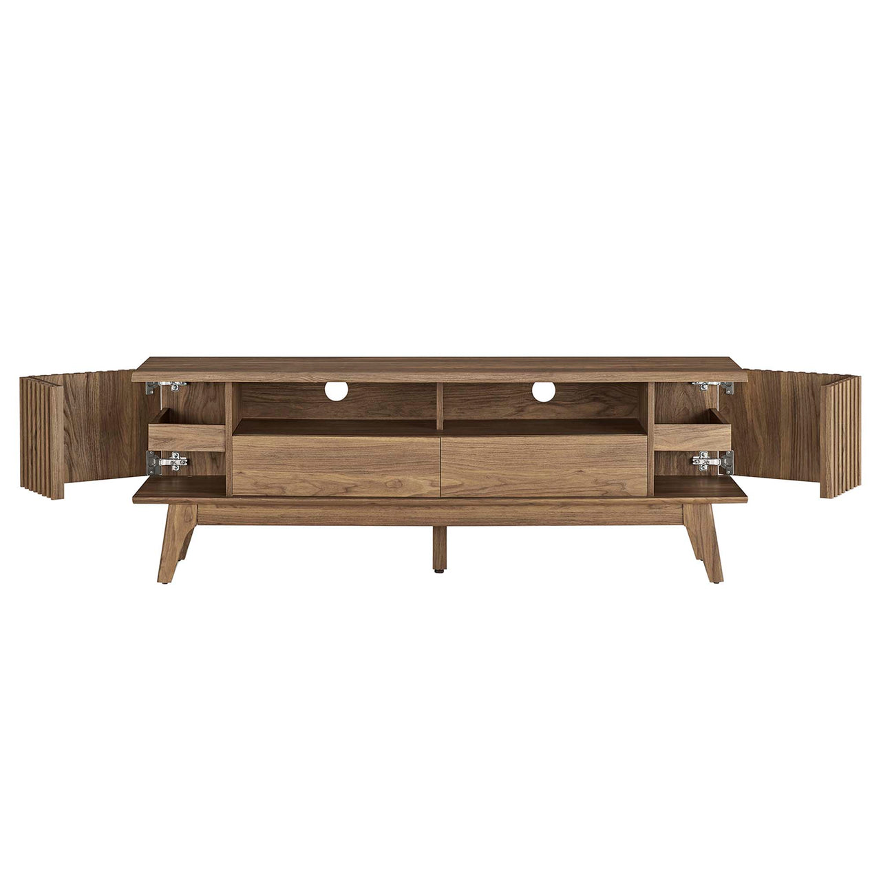 Edira TV Stand, Walnut