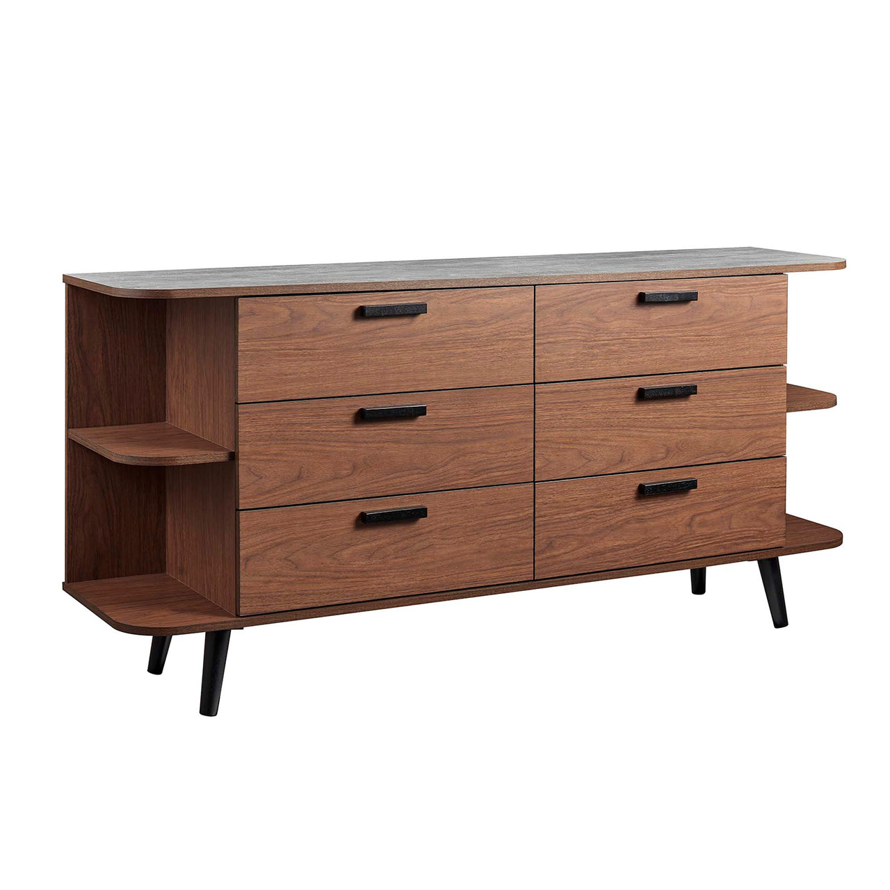 Evandrel Sideboard, Walnut & Gray