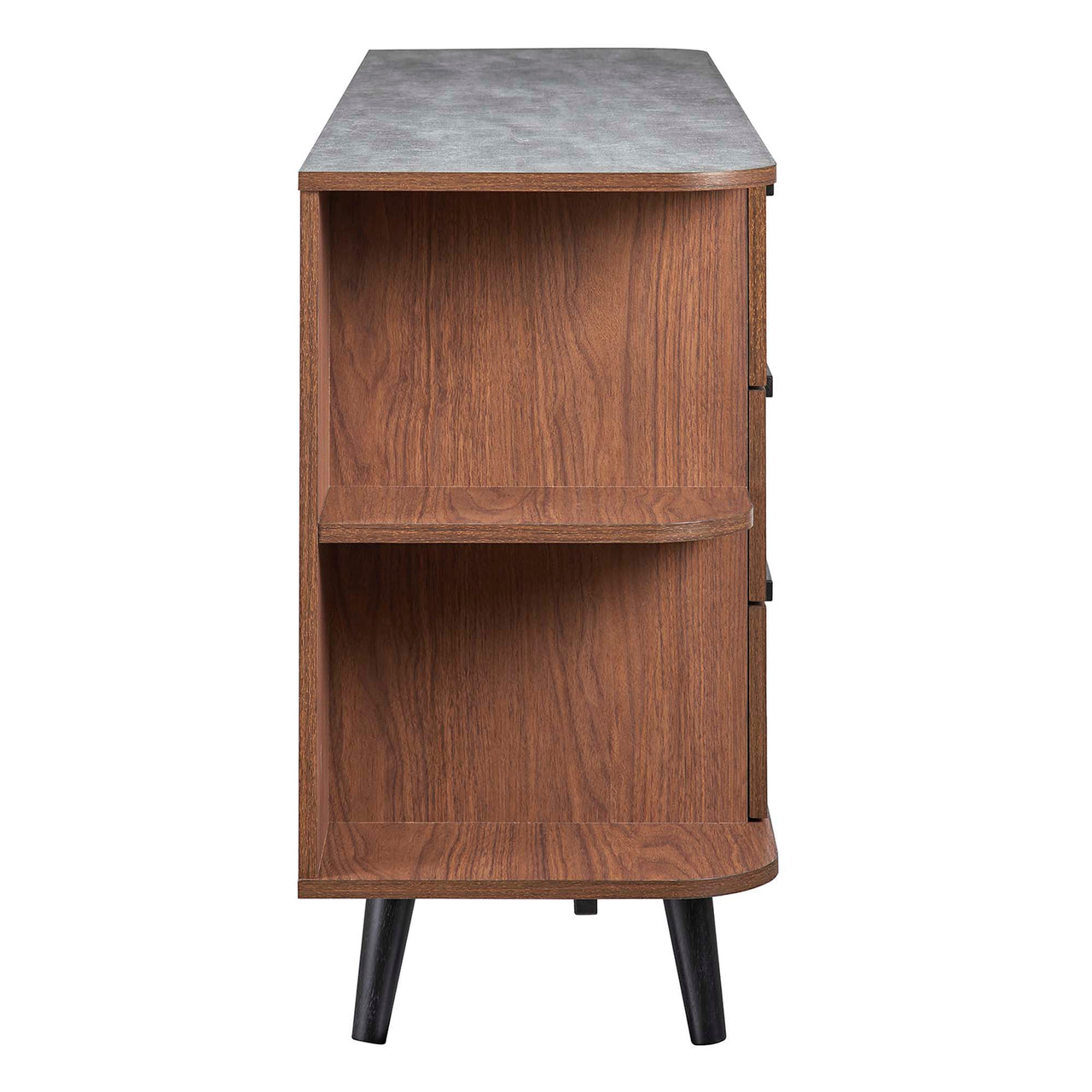 Evandrel Sideboard, Walnut & Gray
