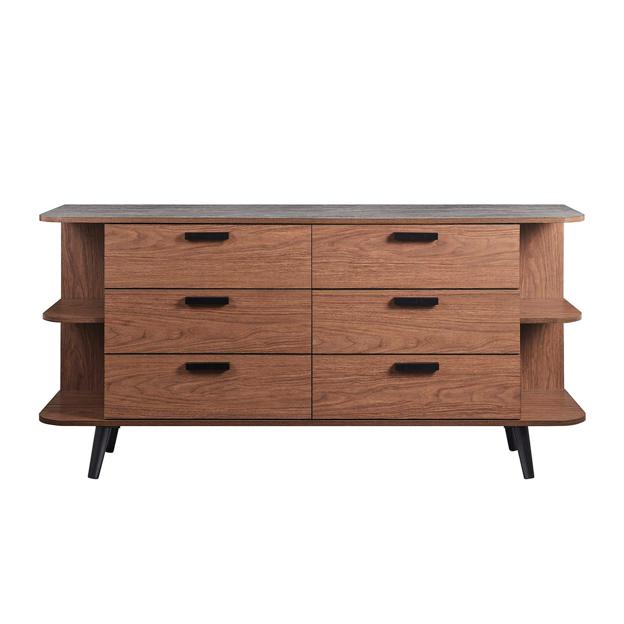 Evandrel Sideboard, Walnut & Gray