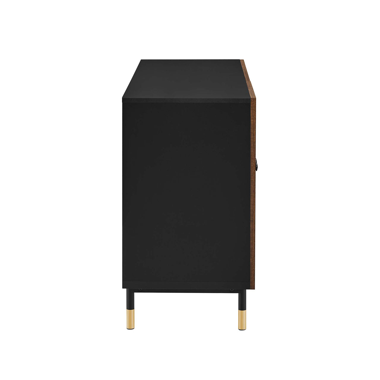 Portier Sideboard, Black & Walnut