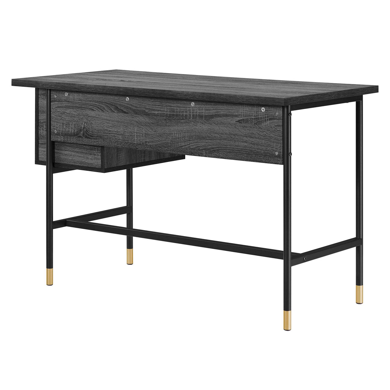 Portier Desk, Black & Charcoal