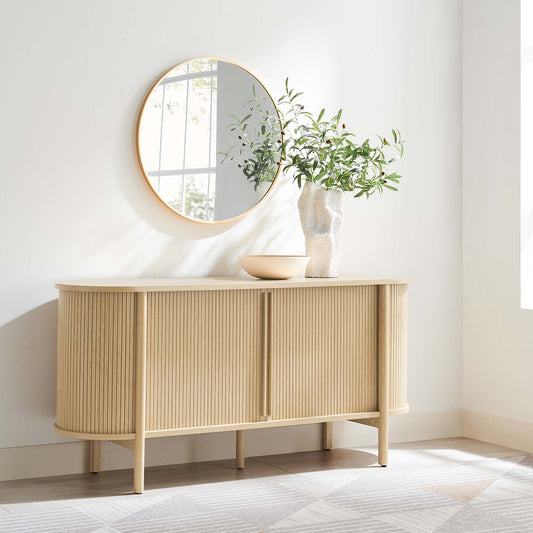 Callan Fluted Sideboard, Oak