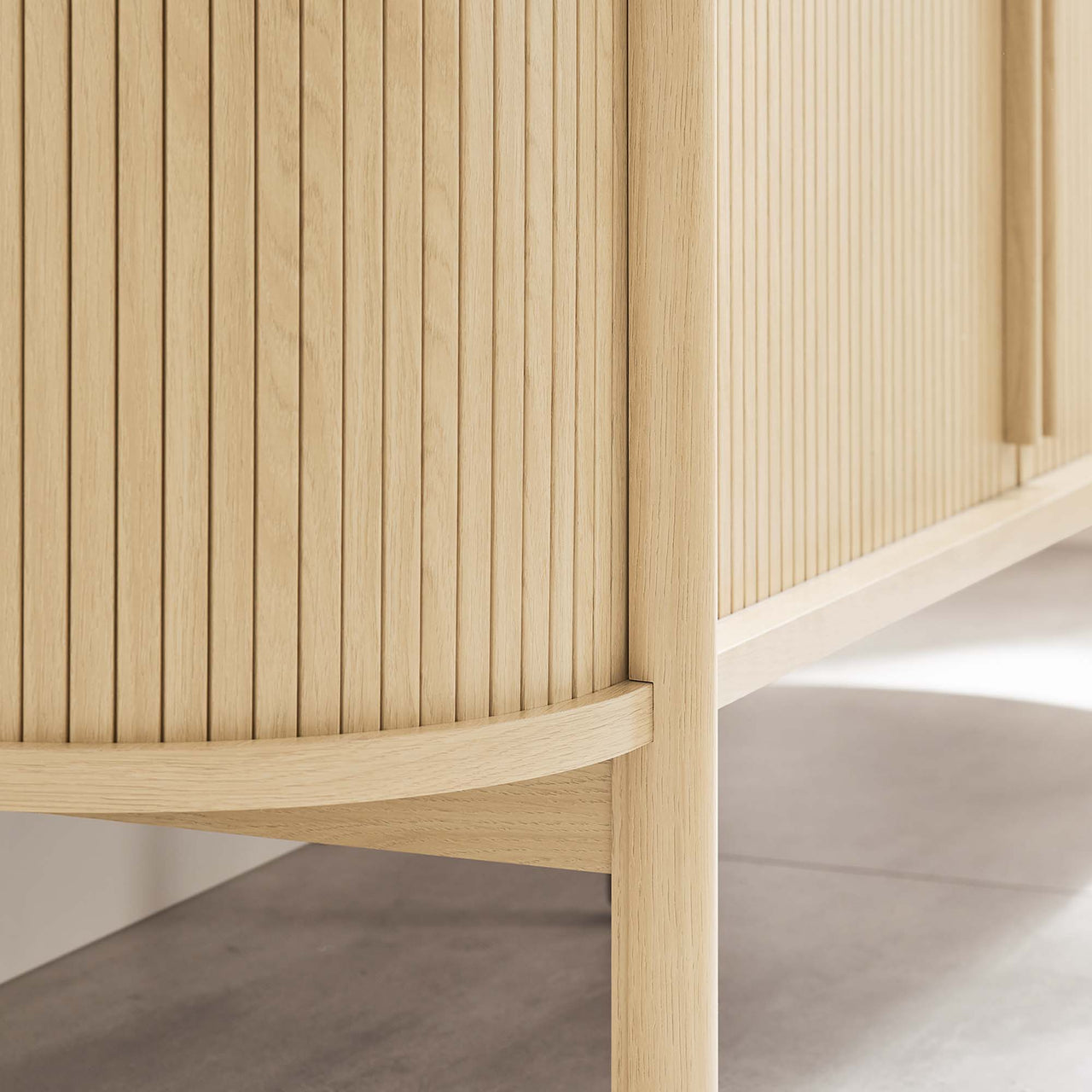 Callan Fluted Sideboard, Oak