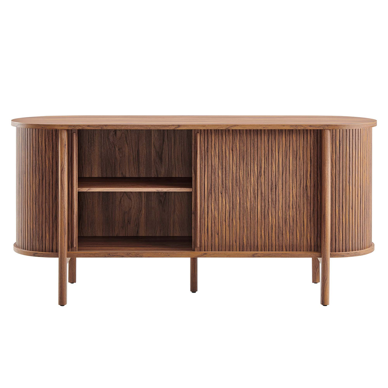 Callan Fluted Sideboard, Walnut