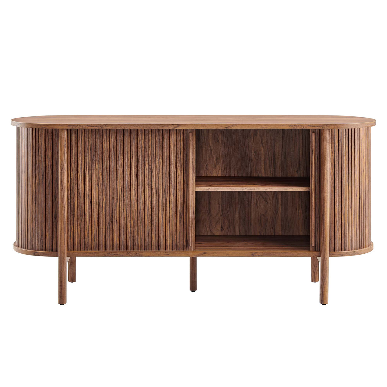Callan Fluted Sideboard, Walnut