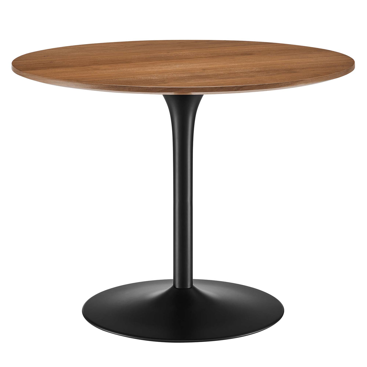 Noble Dining Table, Walnut & Black