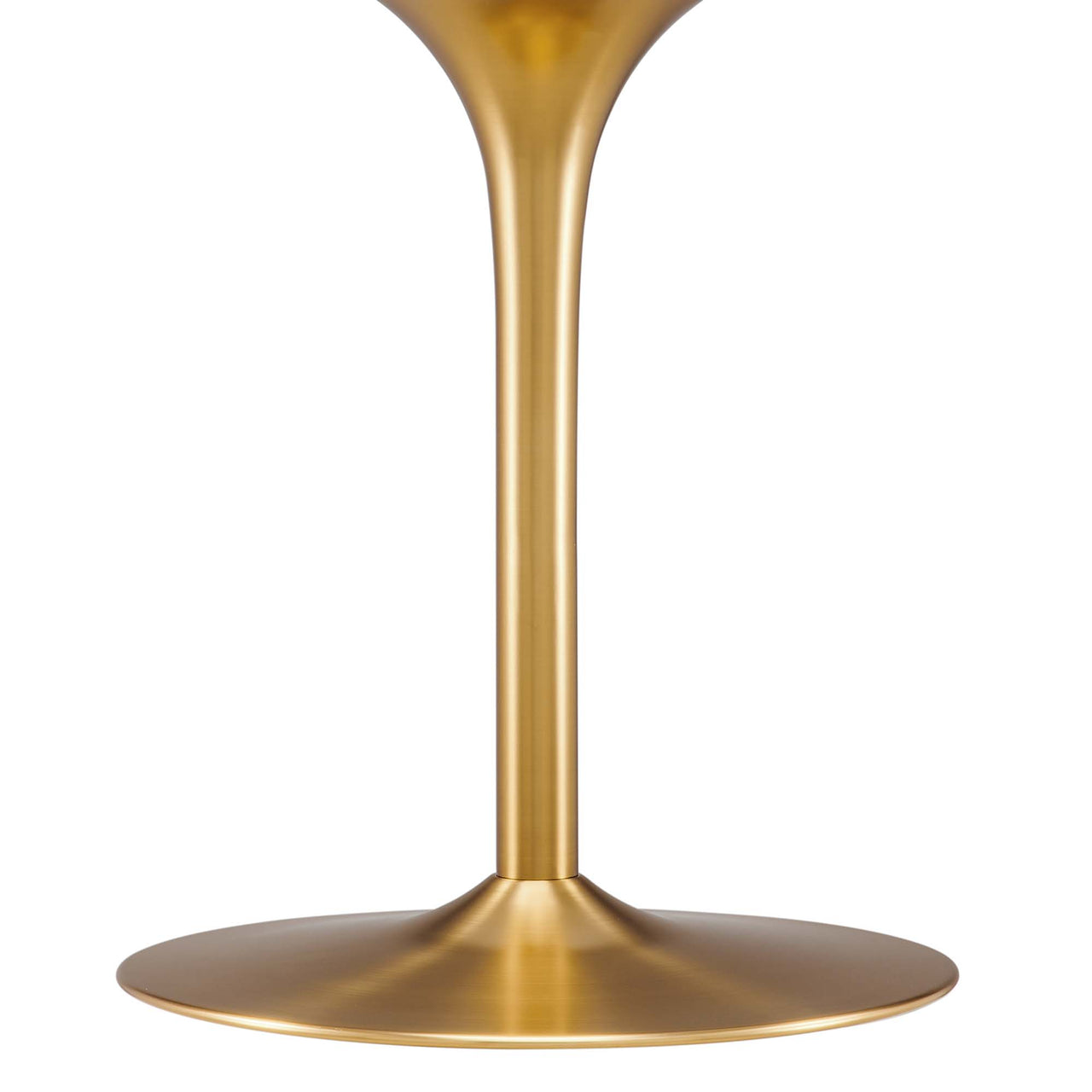 Noble Dining Table, Walnut & Gold