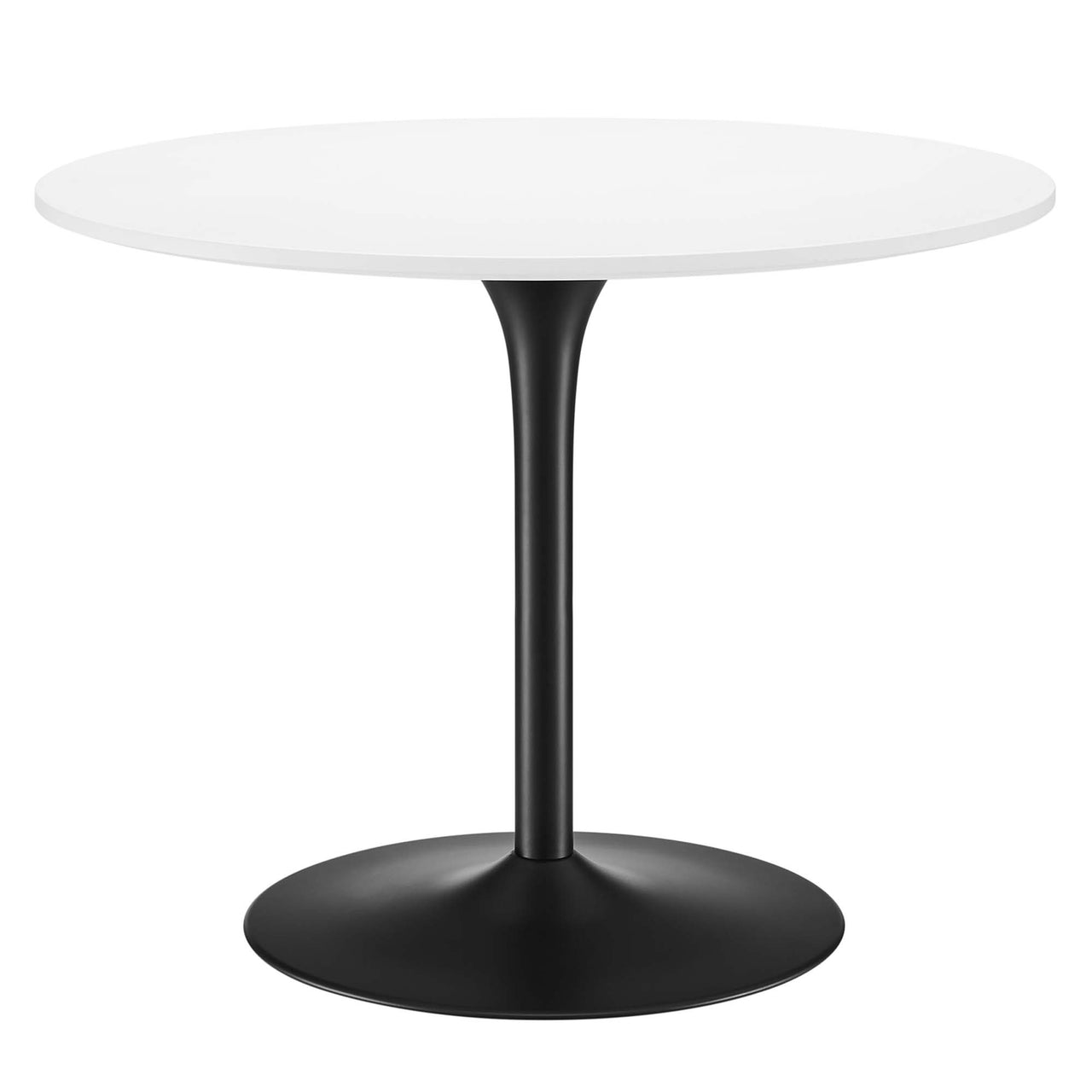Noble Dining Table, White & Black