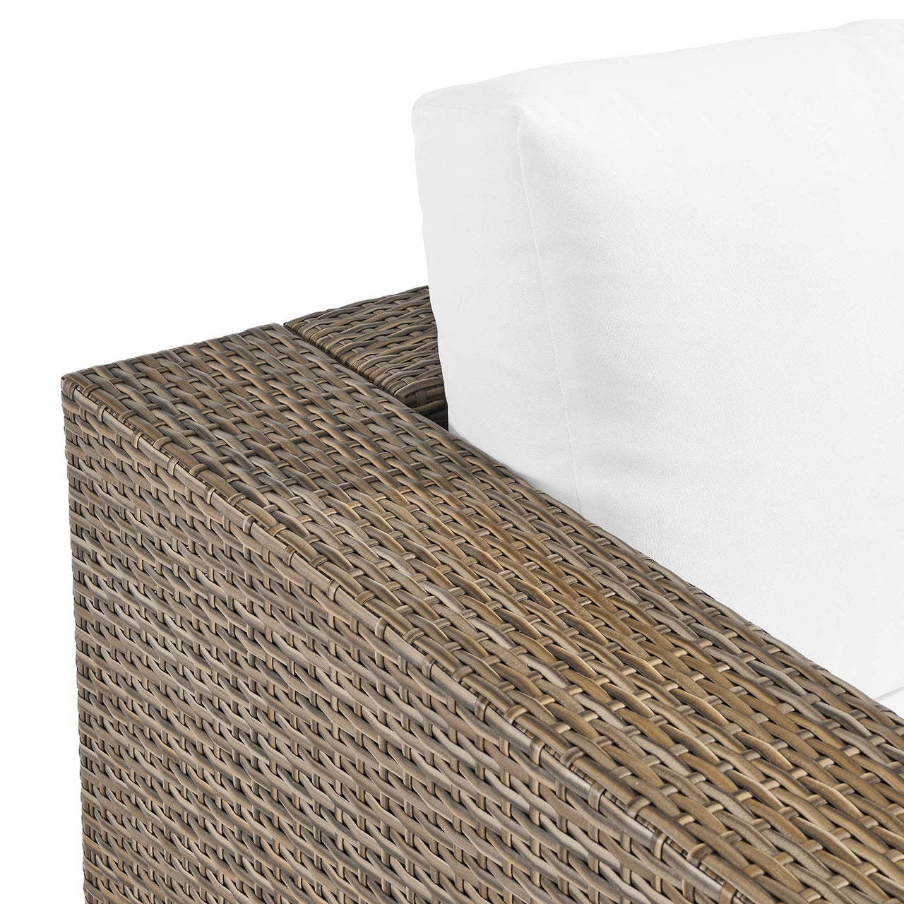 Conversation Alfresco Armchair, Cappuccino & White
