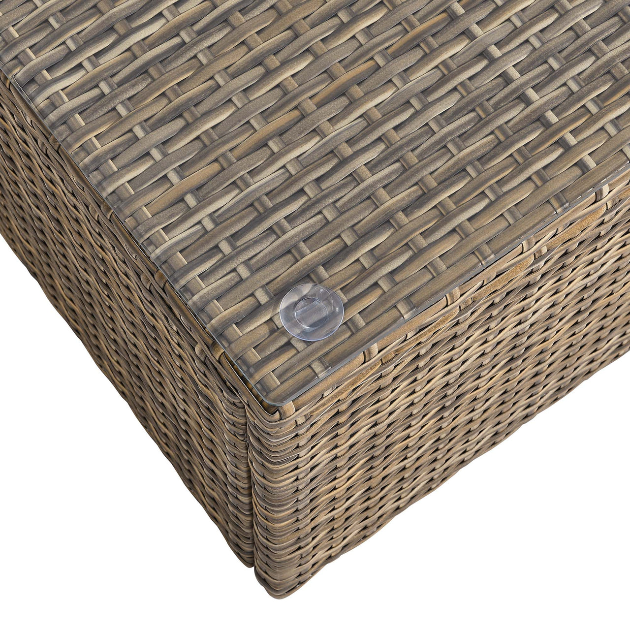 Conversation 2-Piece Alfresco Furniture Set, Cappuccino & Gray