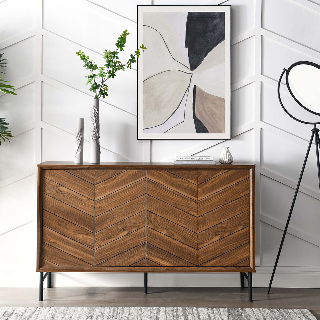 Veyandra Sideboard, Walnut