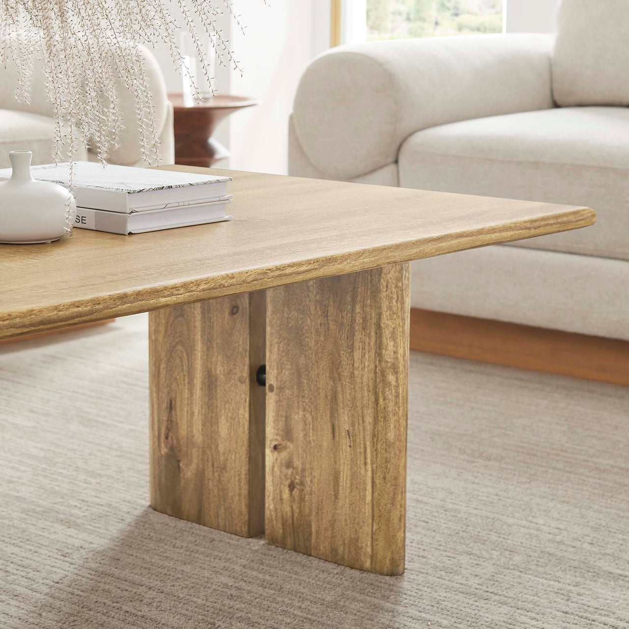 Ardella Mango Coffee Table, Oak