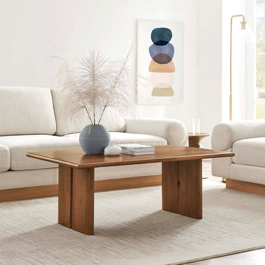 Ardella Mango Coffee Table, Walnut