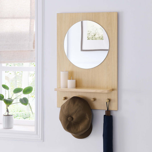Audrelle Mirror, Oak