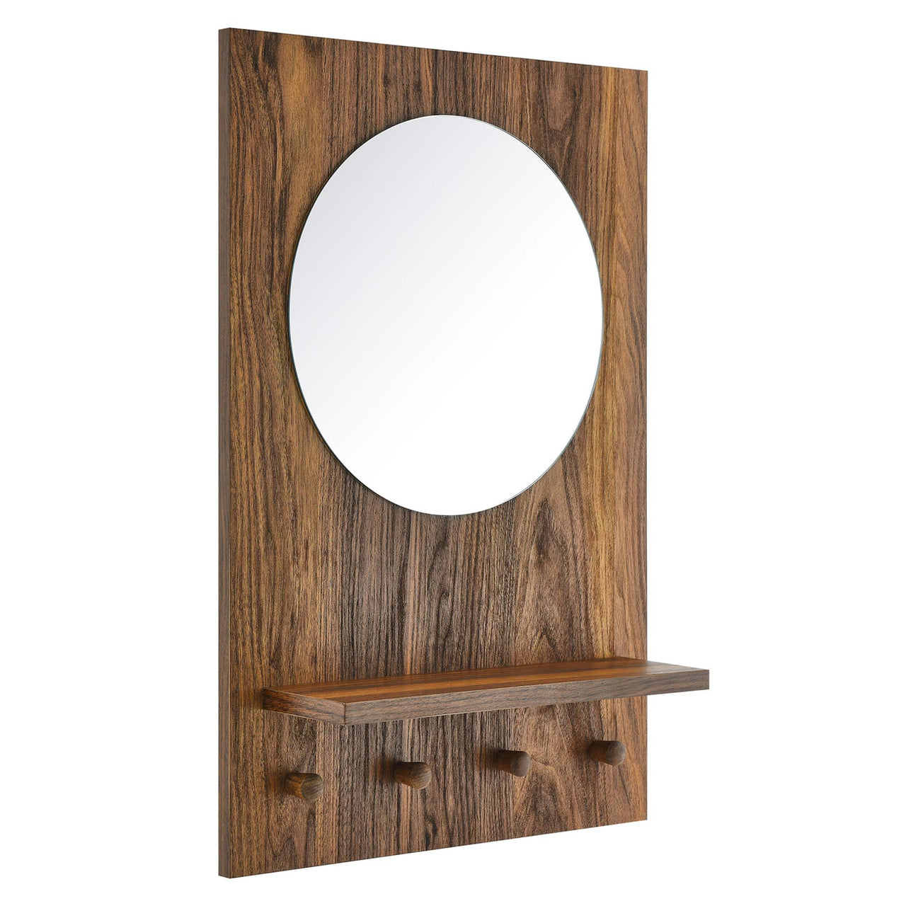 Audrelle Mirror, Walnut