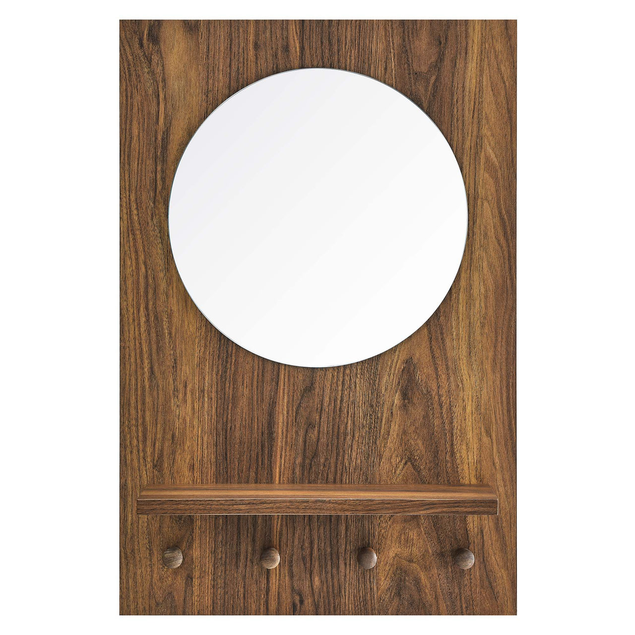 Audrelle Mirror, Walnut