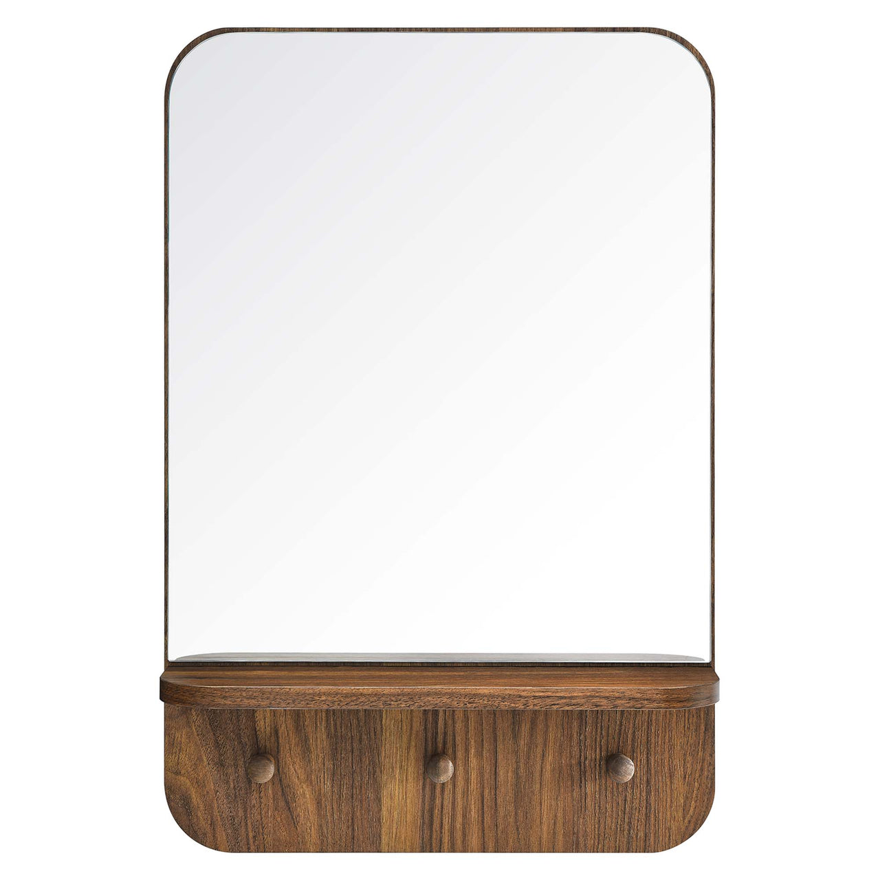 Arivelle Mirror, Walnut