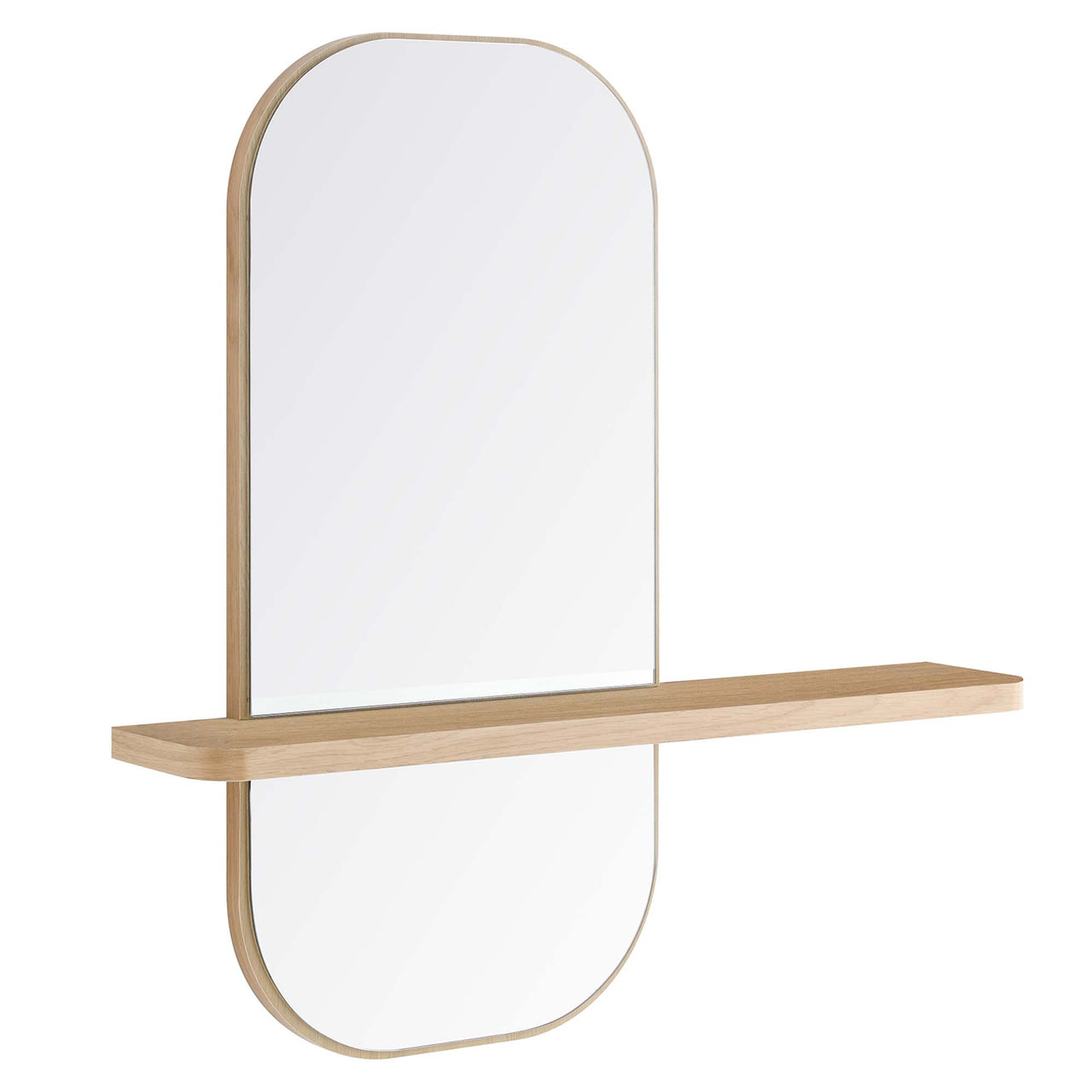 Lysmare Mirror, Oak