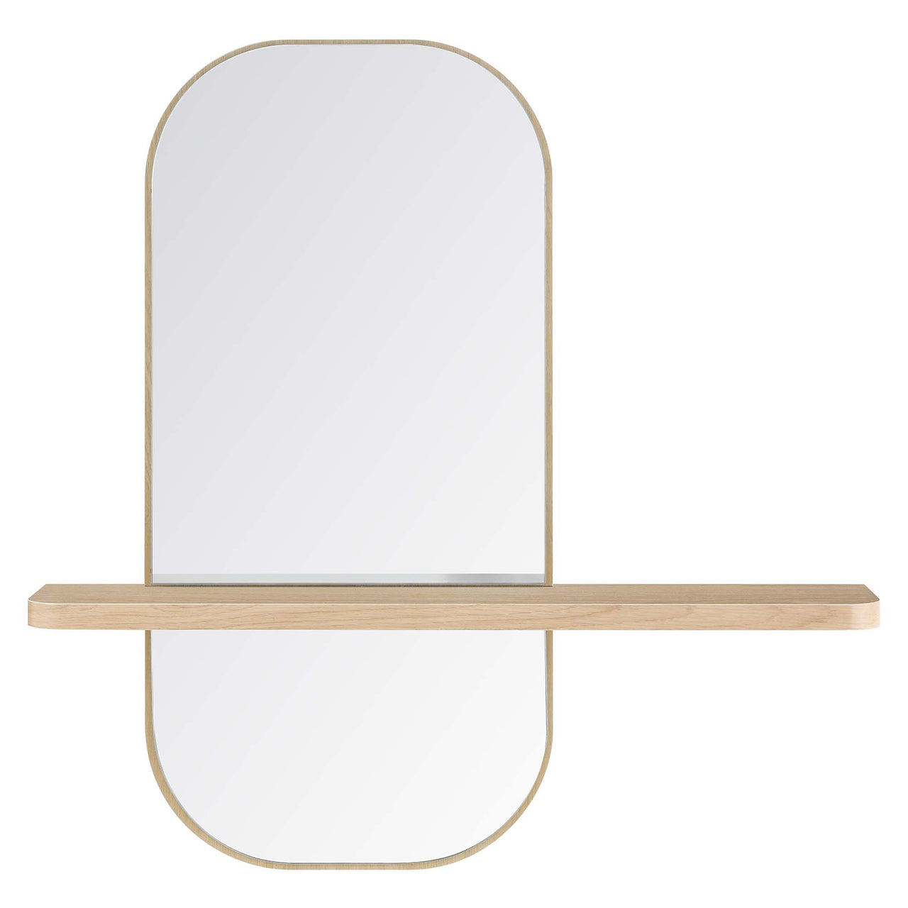 Lysmare Mirror, Oak