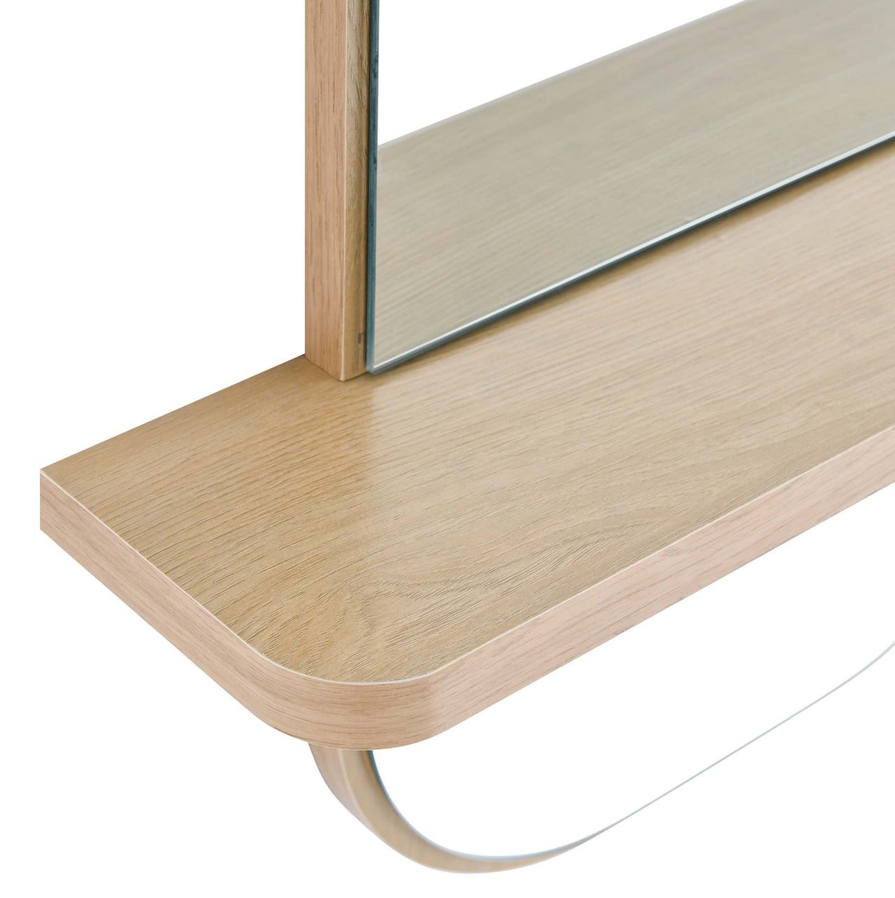 Lysmare Mirror, Oak
